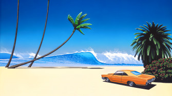Impender Beach By Hiroshi Nagai