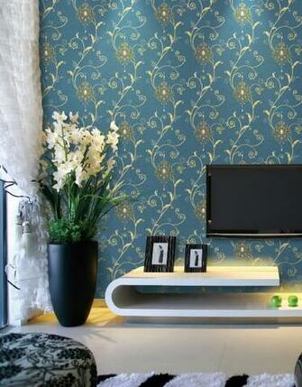 Fireproof Vinyl Coated Waterproof Wallpaper In India Kitchen