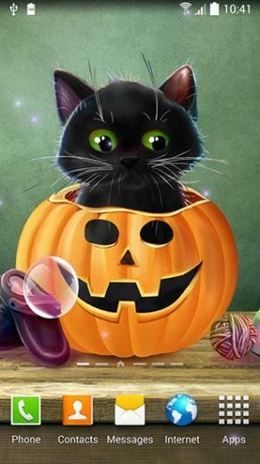 Cute Halloween Live Wallpaper For Android