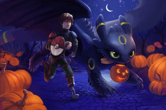 Very Httyd Halloween By Tsaoshin