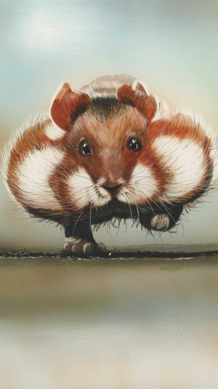 Phone 1080p Hamster Background Photo Wallpaper