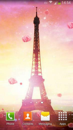 Romantic Paris Live Wallpaper Android Apps On Google Play