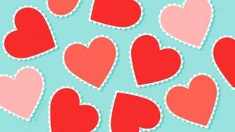 Scalloped Heart Valentine S Day Wallpaper Sarah Hearts