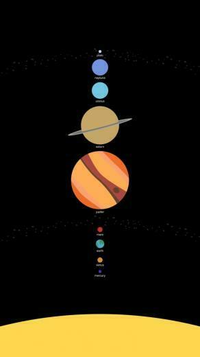Digital Art Universe Space Planet Solar System Sun
