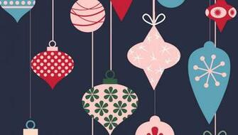Christmas Decoration Ornaments Art Wallpaper