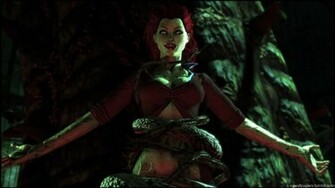 HD Wallpaper Batman Arkham Asylum Poison Ivy Screenshot