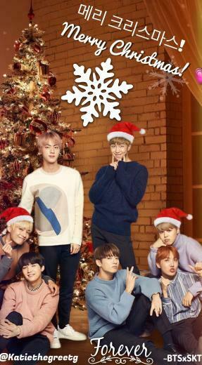 Bts Wallpaper Christmas Bangtan Boys