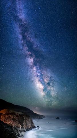 Milky Way iPhone Wallpaper HD Walls Find