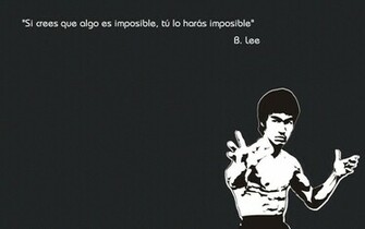 Bruce Lee Thinking Wallpaper