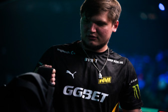 S1mple Is The Best Player Of Day At Blast Spring Final Wallpaper