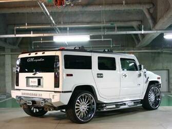 Custom Hummer H2 Interior Made Wallpaper In