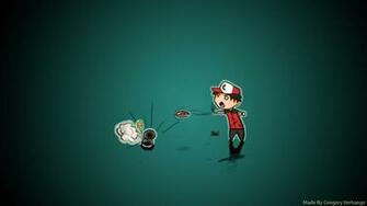 Pokemon Simple Background HD Wallpaper Of Anime Manga