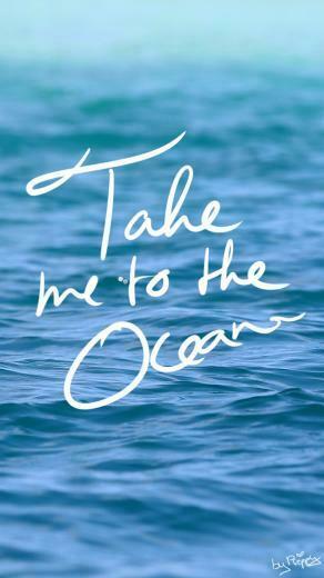 Adorable Ocean Inspired iPhone X Wallpaper Preppy