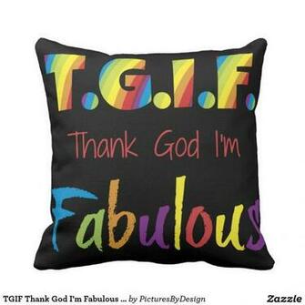 Vintage Tgif Exclusive Promo Throw Pillow Pillows And