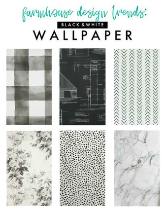 Modern Farmhouse Design Trend Wallpaper Cozy Rustic Living