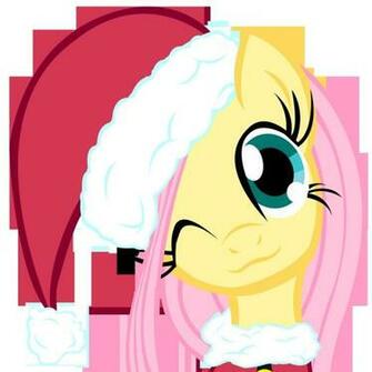 My Little Pony Fluttershy Ponies Santa Claus Hat