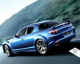 Wallpaper Mazda Rx8 Silver