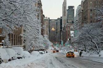 New York City Winter Wallpaper