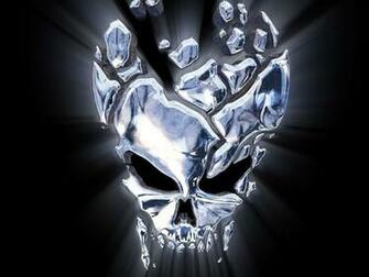 Broken Crystal Skull Wallpaper