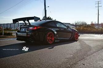 Lexus Rcf Rock Body Kit Bunny Cars Black Tuning Wallpaper Background