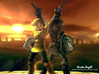 Link Vs Dark By Zabadoohp
