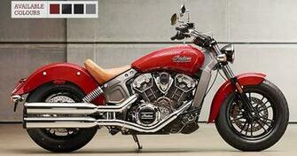 Indian Scout Bike HD Background