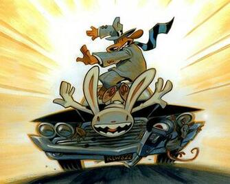 Cartoon Sam And Max Wallpaper