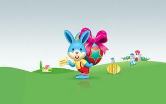 Happy Easter Bunny Wallpaper