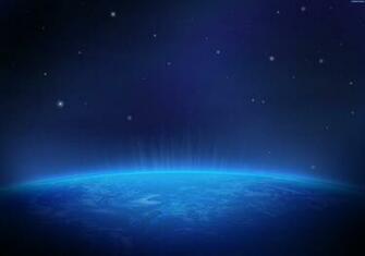 Planet Earth In Space Psdgraphics