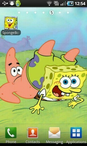 Bigger Spongebob Live Wallpaper For Android Screenshot