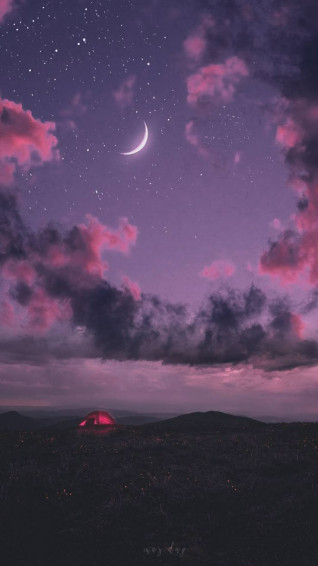 Starry Night Sky Wallpaper