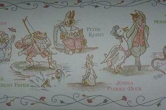 Beatrix Potter Peter Rabbit Wallpaper For Babys Room