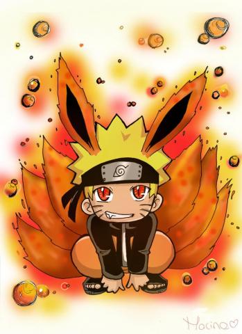 Chibi Naruto Kyubi Desktop Background For HD