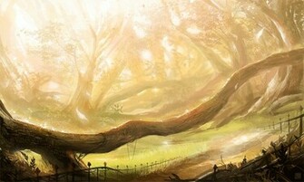Anime Forest Wallpaper