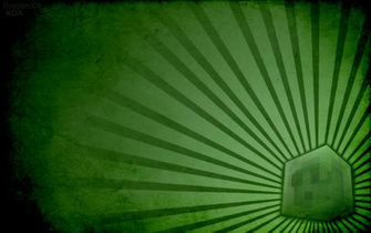 Minecraft Slime Wallpaper