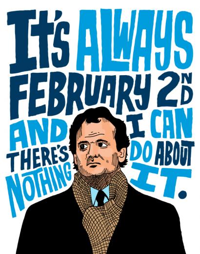 Groundhog Day Artwork By Chris Piascik