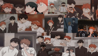Enjoy The Splendor Of A Colorful Haikyuu Aesthetic With This Wallpaper