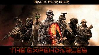 Awesome HD Expendables Video Game Wallpaper