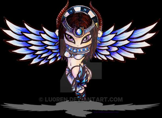 Smite Blue Isis By Lu0ren