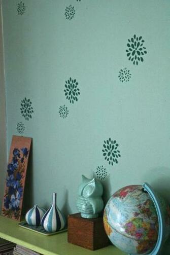 Make Diy Screenprinted Stencil Wall Paper Dear Handmade Life