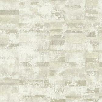 Seabrook Designs Gutenberg Gray Off White Wallpaper