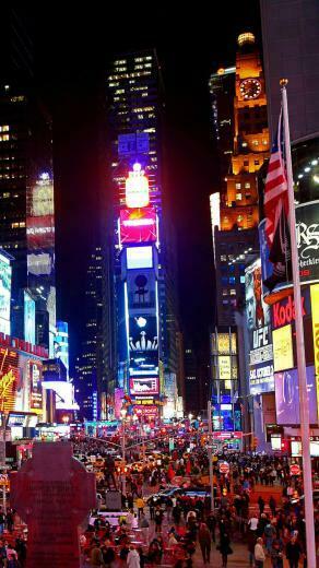 Times Square iPhone Wallpaper HD