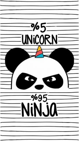 Panda Unicorn Wallpaper On