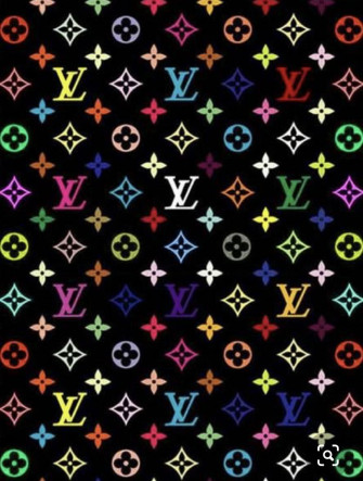 Colorful Louis Vuitton Pattern Wallpaper