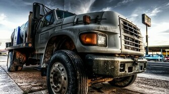 Truck Is Big Cars Wallpaper Background With