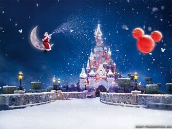 Net Wallpaper In Front Christmas Disneyland Html