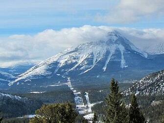 Mount Tecumseh Lies West