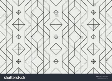 Seamless Geometric Pattern Straight Line Geo Background