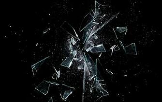 Broken Glass Widescreen Wallpaper