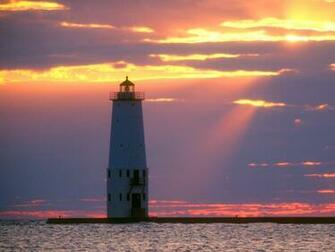 Desktop Background And Wallpaper Breakwater Light On Lake Michigan